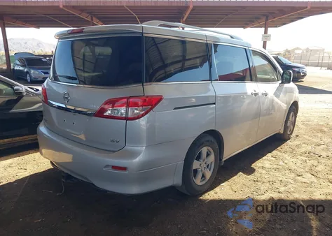 2014 Nissan Quest Sv from USA, damaged, VIN JN8AE2KP8E9108367